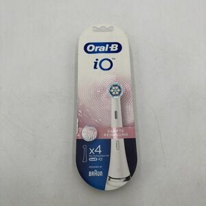ORAL-B IO GENTLE CARE REPLACEMENT BRUSH 4 HEADS WHITE